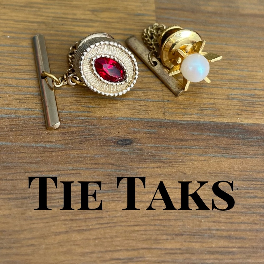 Check out our assortment of tie taks